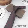 Novo Terno Formal de Negócios Casamento Gravata Jacquard 8cm Padrão Retro Gravata Casual Fabricante Estoque Pronto Atacado