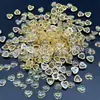 Cuentas Acrílicas Forma de Corazón AB de 10 mm Accesorios para la Cabeza Perla Media Cara Joyería Hecha a Mano Material Accesorios DIY