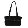 Bolsa de Ombro Grande e Elegante para o Dia a Dia de Mulheres, Nova Moda 2025 com Textura, Bolsa Tote Estudantil para Aula