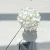 90 Flores de Hortensia Artificiales tipo Paleta de Pétalos Hermosa y Abundante Hortensia Artificial Flor de Seda al por Mayor Decoración de Boda