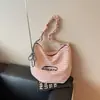 Bolso bandolera casual de cuadros con diseño único, bolso de hombro casual estilo coreano para mujer, bolsa de mano ligera de gran capacidad para el día a día