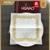 Toalhas de Papel Descartáveis Tamanho Personalizável com Logo Transfronteiriço Guardanapos de Papel Sem Poeira Hotel Restaurante Ocidental Casamento
