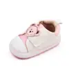 Zapatos de bebé de primavera y otoño para niños de 0 a 1 año, antideslizantes, informales, con diseño de cabeza de oso de dibujos animados, BMH3011
