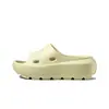 Sandalias de verano para mujer Puxi Shanhai, para exteriores, suela gruesa, material EVA simple, que aumentan la altura, antideslizantes, sandalias de una tira, en stock