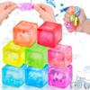 Juguete Popular Transfronterizo de Amazon Cubo de Hielo Maltosa Pinza Juguete de Descompresión Bola de Harina Tpr Artefacto de Descompresión