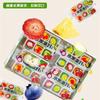 Bandeja de frutas fudge Explosões da internet Gummy QQ Presente de Natal Frutas 3D durião mangostão lanches de frutas