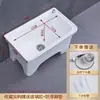 Lavabo Pequeño Multifuncional para Baño Exterior para Uso Doméstico, Lavabo de Cerámica para Fregar Balcones y Pisos