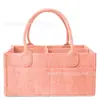Bolsa de pañales de fieltro transfronteriza de gran capacidad bolsa de almacenamiento para artículos varios bolsa para mamá para exteriores bolsa de almacenamiento de pañales de fieltro al por mayor