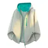 2026 Venta Caliente Otoño Nuevo Chaqueta de Bloques de Color Dopamina Unisex Estilo Pareja Estilo Universitario Casual Versátil Exterior Anti