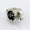 Soquete de Aviação GX16 2/3/4/5/6/7/8/9/10 Soquete Plugue Diamante Conector M16