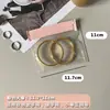 Bolsa de almacenamiento densa para joyas de EVA engrosado, pendientes, anillo de uñas, caja de almacenamiento portátil para joyas, bolsa para collar de joyería, antioxidación