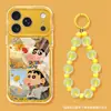 Funda linda y pequeña para teléfono para Apple 18pm, iPhone 16, transparente 17, acrílico 15, con recortes precisos y protección contra caídas