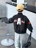 Q084 Jaqueta de Baseball Masculina para Primavera e Outono, Nova Jaqueta Estilosa Estilo Coreano de Primavera, Roupa Infantil Versátil, Tendência