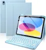 Funda Protectora Adecuada para Tableta iPad11 A16 Décima Generación Air11 Teclado Bluetooth Ranura para Lápiz Funda de Cuero