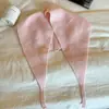 Bufanda triangular de alta calidad Shoeshangmian para otoño e invierno para mujer, protector de cuello cálido, pañuelo para la cabeza de lana elegante estilo coreano