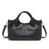 Bolsa de Mano Boston de Gran Capacidad Más Vendida en Comercio Exterior Nuevo Modelo 2026 Bolso de Mujer de Cuero Genuino Bolso Cruzado Bolso de Hombro para Mujer