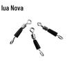 8 Sub-anel de aço inoxidável rápido sub-fio clipe conector sub-fio pino Troca rápida sub-fio acessórios de pesca artes de pesca