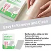 XIMONTH Adesivos para Cuidados com as Pernas Ingredientes Herbais Cuidado Suave para a Pele da Panturrilha Cuidado de Massagem para Pernas de Quem Fica Muito Tempo Sentado