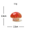 Micro paisagem de musgo criativa cogumelo artificial pequeno selva jardinagem DIY acessórios de decoração enfeites de mesa