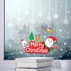Novo Natal varanda porta e janela adesivos adesivos removíveis Papai Noel decorativo PVC adesivos removíveis HM92031