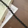 Nuevos Hilos de Oro y Plata Poliéster Hilo Tejido Accesorios, Encaje para Ropa de Muñeca, 1cm de Ancho, Cinta de Tela Material para Ropa Hecha a Mano DIY