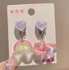 Brincos Infantis Presilhas de Orelha Borboleta para Bebê 2025 Nova Princesa Desenho Animado Menina Presilhas de Orelha Meninas Acessórios Fofos