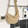 Nova Bolsa Transversal Grande Capacidade Nylon Casual Leve Esportiva Impermeável Bolsa para Deslocamento Bloco de Cores Ombro Único Transversal Bolsa Bolinho