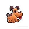 Pingentes de Sapato de Cachorro de Desenho Animado Transfronteiriços Clipes de Decoração para Sapato de Jardim em PVC Acessórios de Sapato Destacáveis Fofos para DIY