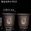 Maceta para Orquídeas de Arena Morada Maceta para Orquídeas de Arena Morada Yixing Maceta de Cerámica para Orquídeas con Plato Paquete de Mayorista Daño