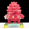 Pequeños adornos en tarro de arroz con forma de cornucopia para atraer la riqueza, lingote de oro Feng Shui, para cajero de tienda, regalo de apertura de escritorio, venta al por mayor