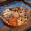 Directamente del Fabricante 50G/Bolsa Yunnan Bolsa de Sopa Colorida Bolsa de Sopa de Champiñones Morilla Cordyceps Flor Hongo Comestible Sopa Nutritiva