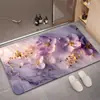 Envío Transfronterizo de Alfombrillas para Piso de Baño, Alfombrillas de Piso de Barro de Diatomeas, Felpudos Absorbentes de Agua y de Secado Rápido para Baño, Alfombrillas Antideslizantes para Puerta de Baño