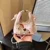 Bolso Rojo Festivo de Mini Pony para Mujer de Año Nuevo, Bolso de Lipstick de Nuevo Estilo de Primavera con Lunares de Nicho, Bolso Cruzado para Niños