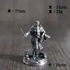 Figurillas de modelo de dragón de cobre macizo y soldado subterráneo, juguetes de cobre blanco y latón, adornos para juegos de mesa, piezas de ajedrez para colección