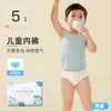 Ropa Interior Desechable para Niños y Niñas, Algodón Puro, Esterilizada, Estilos Triángulo y Ángulo Plano, Sin Lavado, Ideal para Viajes, Uso Diario, Portátil, Ropa Interior Juvenil