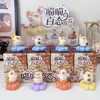 Pai Gato Feliz y Despreocupado Caja Ciega Giratoria Dibujo Animado Figura de Gato Linda Caja Ciega Decoración de Escritorio de Alto Valor Venta al por Mayor