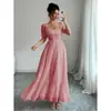 Vestido Jacquard Elegante y Dulce para Mujer 2026 Nuevo Estilo Verano Cintura Ajustada Adelgazante Cross-Border Amazon