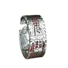 Anillo Promotor de Riqueza Estilo Chino Plata de Ley 925, Anillo Retro Espíritu de la Montaña, Nuevo Anillo de Fortuna Estilo Chino para Dedo Índice, Unisex