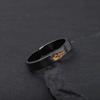 Nuevo Anillo Xiangyun Ins de Moda para Hombres y Mujeres Anillo para el Dedo Índice de Pareja Negro Simple Original Nicho Diseño Abierto