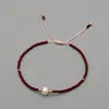 Pulsera de Perlas Nueva de Amazon Transfronteriza, Moderna, Personalizada, Sencilla, Ligera y Lujosa, Joyería de Mano a Juego para Mujer, Estilo Hermoso y Casual