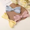 Atmósfera de Hada Linda Tela de Crema Lazo DIY Pasador Diadema Diadema Bolso Zapato Flor Accesorios de Ropa