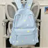 Mochila Ins Girl Versión Coreana 2025 Lunares Mochila Linda Estilo Japonés Estilo Fresco Estudiante Estudiante de Secundaria Bolso Escolar Femenino