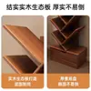 Estantería de madera maciza, estante de almacenamiento de pie, armario de almacenamiento de pared, estantería para libros ilustrados infantiles, pequeña estantería de esquina, estantería estrecha de almacenamiento