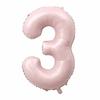 Globos Grandes Digitales de Amor de 40 Pulgadas Rosa Bebé Azul Rosa Bebé Azul Cumpleaños Globos Decorativos Venta al Mayoreo