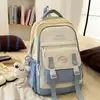 Mochila para estudiante de secundaria transfronteriza, nuevo modelo 2026, gran capacidad, simple y elegante, mochila para estudiante universitario, mochila casual de viaje