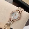 Reloj para Mujer con Correa de Acero, Fuente New Roman Llena de Estrellas y Diamantes, Moda de Lujo Ligero, Reloj de Cuarzo, Pulsera, Venta al por Mayor