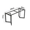 Suporte de Pé de Mesa Simples em Forma de T para Prancha de Rocha Pé de Mesa Pé de Mesa Pé de Mesa Pé de Mesa de Chá Pé de Mesa de Jantar de Metal Pé de Barra