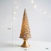 Resina Papá Noel Caballo Mecedor Casa Adornos de Escritorio Adornos de Ambiente Festivo para el Hogar Regalos de Navidad