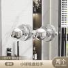 Manija para puerta corredera de vidrio sin perforaciones baño baño ventosa fuerte manija de puerta balcón armario manija para puerta corredera