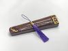 En stock 13CM Cascabel borla borla Hanfu disfraz disfraz bolsita nudo chino hilo fino borla oreja colgante venta al por mayor